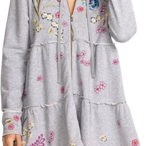 Johnny Was Jessi Tiered Hoodie